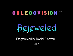 Bejeweled Demo by Daniel Bienvenu Title Screen